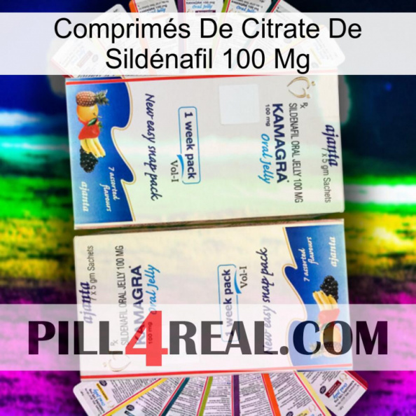Comprimés De Citrate De Sildénafil 100 Mg kamagra1